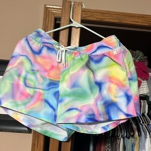Hurley swim shorts. Great option for cover up!